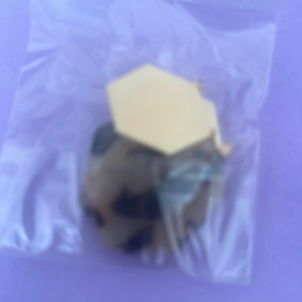 Brown and black fashion,, stud, post earrings